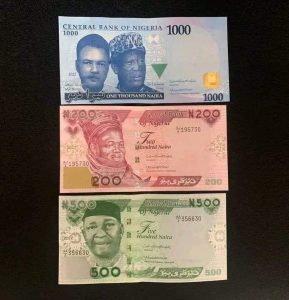 The redesigned currency